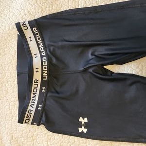 Girls youth under armour leggings